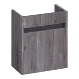 BRAUER Adore fonteinkast 40 met 1 deur greeploos linksdraaiend Driftwood FO-AR40LDR