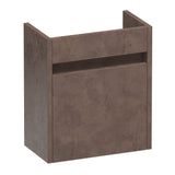 BRAUER Adore fonteinkast 40 met 1 deur greeploos linksdraaiend Erosion FO-AR40LER