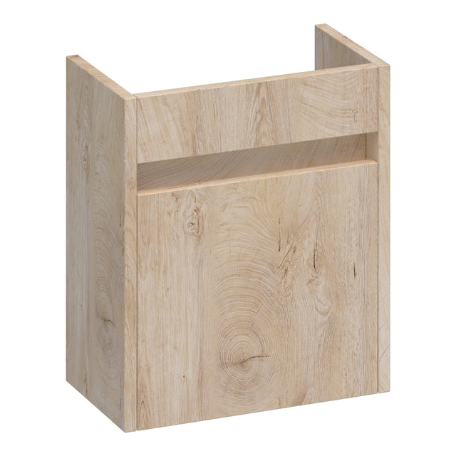 BRAUER Adore fonteinkast 40 met 1 deur greeploos linksdraaiend Forest Wheat FO-AR40LFW
