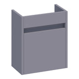 BRAUER Adore fonteinkast 40 met 1 deur greeploos linksdraaiend mat grijs FO-AR40LMG