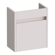 BRAUER Adore fonteinkast 40 met 1 deur greeploos linksdraaiend mat zand FO-AR40LMS