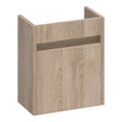 BRAUER Adore fonteinkast 40 met 1 deur greeploos linksdraaiend Sunlit FO-AR40LSL