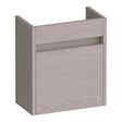 BRAUER Adore fonteinkast 40 met 1 deur greeploos linksdraaiend Timber Greige FO-AR40LTE