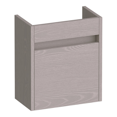 BRAUER Adore fonteinkast 40 met 1 deur greeploos linksdraaiend Timber Greige FO-AR40LTE
