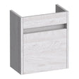 BRAUER Adore fonteinkast 40 met 1 deur greeploos rechtsdraaiend Forest Seashell FO-AR40RFS