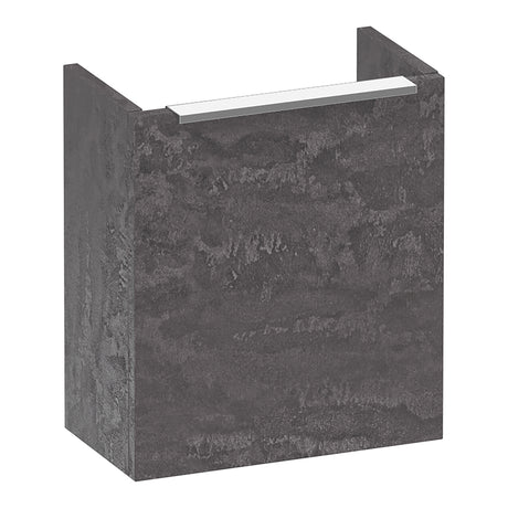BRAUER Elevate fonteinkast 40 excl. opleggreep met 1 deur rechtsdraaiend Damascus FO-EL40RDA