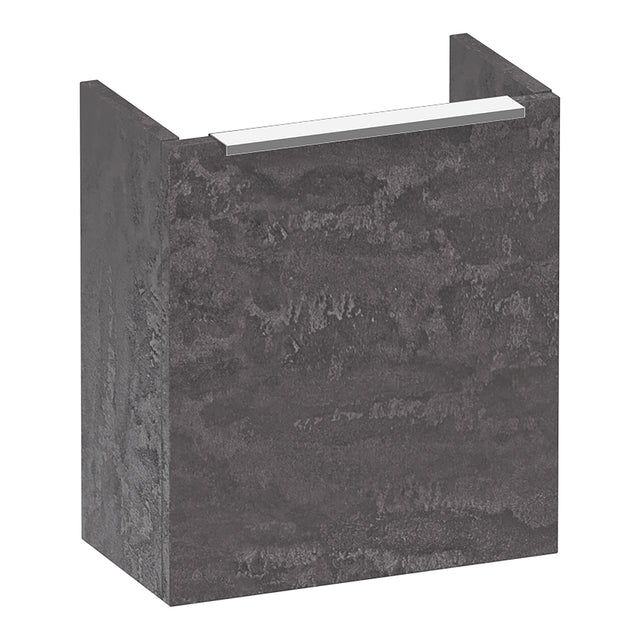 BRAUER Elevate fonteinkast 40 excl. opleggreep met 1 deur rechtsdraaiend Damascus FO-EL40RDA