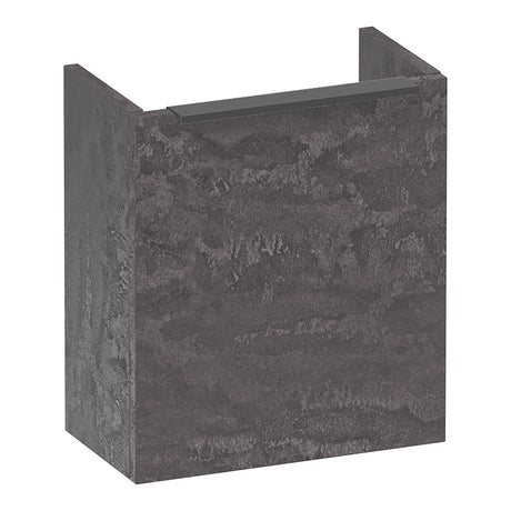 BRAUER Elevate fonteinkast 40 excl. opleggreep met 1 deur rechtsdraaiend Damascus FO-EL40RDA