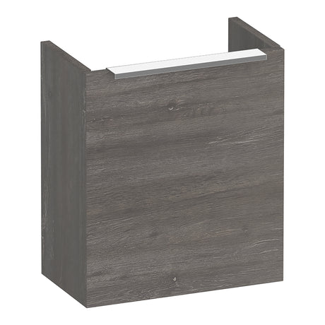 BRAUER Elevate fonteinkast 40 excl. opleggreep met 1 deur rechtsdraaiend Driftwood FO-EL40RDR