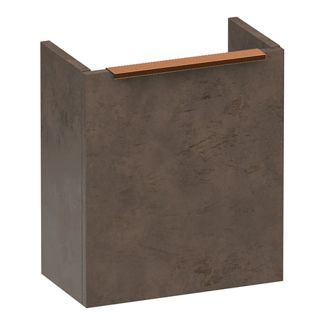 BRAUER Elevate fonteinkast 40 excl. opleggreep met 1 deur rechtsdraaiend Erosion FO-EL40RER