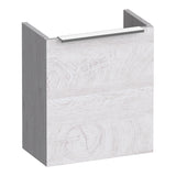 BRAUER Elevate fonteinkast 40 excl. opleggreep met 1 deur rechtsdraaiend Forest Seashell FO-EL40RFS