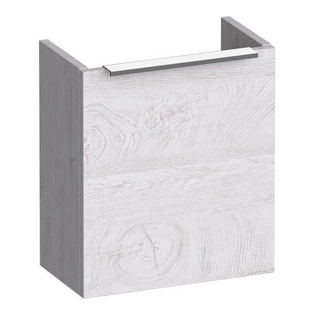 BRAUER Elevate fonteinkast 40 excl. opleggreep met 1 deur rechtsdraaiend Forest Seashell FO-EL40RFS