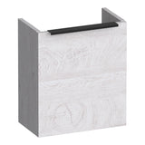BRAUER Elevate fonteinkast 40 excl. opleggreep met 1 deur rechtsdraaiend Forest Seashell FO-EL40RFS