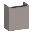 BRAUER Elevate fonteinkast 40 excl. opleggreep met 1 deur rechtsdraaiend mat taupe FO-EL40RMT