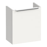 BRAUER Elevate fonteinkast 40 excl. opleggreep met 1 deur rechtsdraaiend mat wit FO-EL40RMW