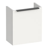 BRAUER Elevate fonteinkast 40 excl. opleggreep met 1 deur rechtsdraaiend mat wit FO-EL40RMW