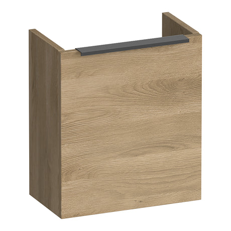 BRAUER Elevate fonteinkast 40 excl. opleggreep met 1 deur rechtsdraaiend Sunlit FO-EL40RSL