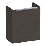 BRAUER Elevate fonteinkast 40 excl. opleggreep met 1 deur rechtsdraaiend Timber Anthracite FO-EL40RTA