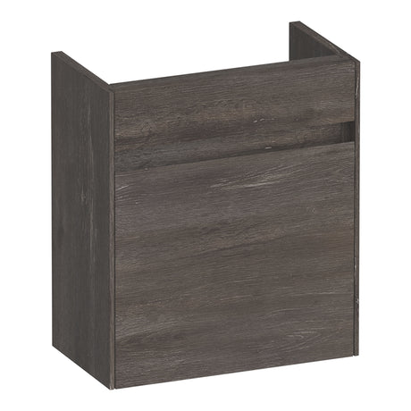 BRAUER Inspire fonteinkast 40 met 1 deur greeploos rechtsdraaiend Driftwood FO-IN40RDR