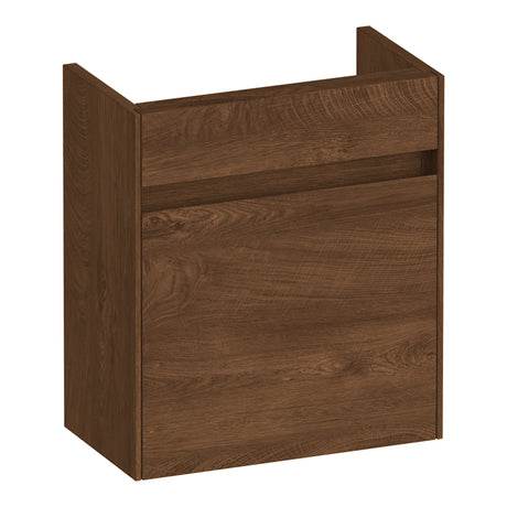 BRAUER Inspire fonteinkast 40 met 1 deur greeploos rechtsdraaiend Forest Cacao FO-IN40RFC