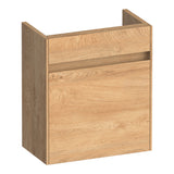 BRAUER Inspire fonteinkast 40 met 1 deur greeploos rechtsdraaiend Forest Tan FO-IN40RFT