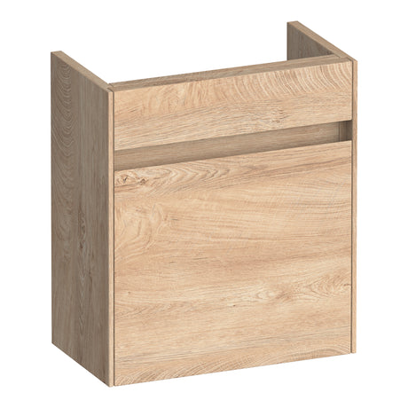 BRAUER Inspire fonteinkast 40 met 1 deur greeploos rechtsdraaiend Forest Wheat FO-IN40RFW