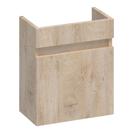 BRAUER Joy fonteinkast 40 met 1 deur greeploos linksdraaiend Forest Wheat FO-JY40LFW