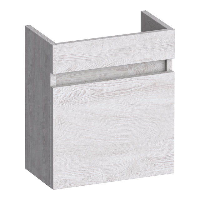 BRAUER Joy fonteinkast 40 met 1 deur greeploos rechtsdraaiend Forest Seashell FO-JY40RFS
