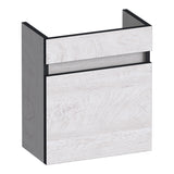 BRAUER Joy Edge fonteinkast 40 met 1 deur greeploos linksdraaiend Forest Seashell FO-JYE40LFS