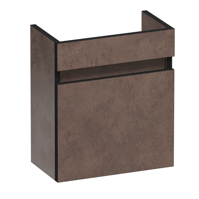 BRAUER Joy Edge fonteinkast 40 met 1 deur greeploos rechtsdraaiend Erosion FO-JYE40RER