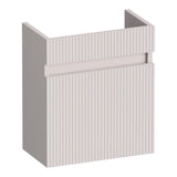 BRAUER Joy Wavy fonteinkast 40 met 1 deur greeploos rechtsdraaiend mat zand FO-JYW40RMS