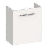 BRAUER Trust fonteinkast 40 excl. opbouwgreep met 1 deur linksdraaiend mat wit FO-TR40LMW