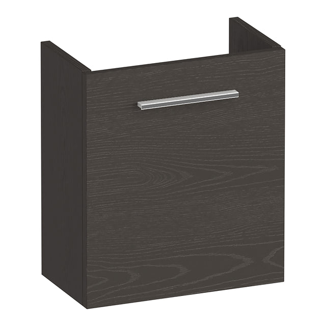 BRAUER Trust fonteinkast 40 excl. opbouwgreep met 1 deur linksdraaiend Timber Anthracite FO-TR40LTA