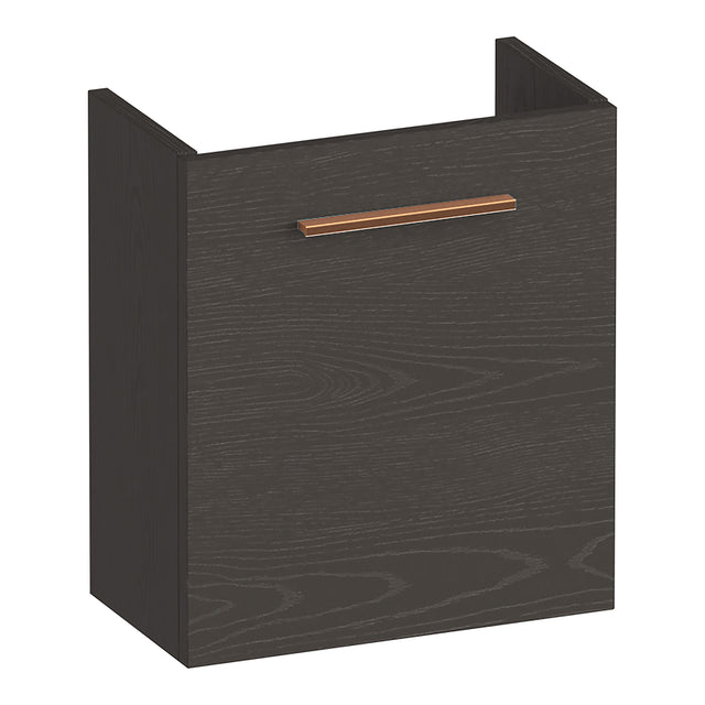 BRAUER Trust fonteinkast 40 excl. opbouwgreep met 1 deur linksdraaiend Timber Anthracite FO-TR40LTA