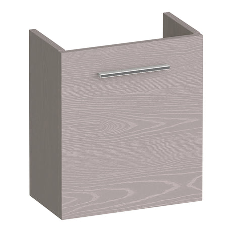 BRAUER Trust fonteinkast 40 excl. opbouwgreep met 1 deur linksdraaiend Timber Greige FO-TR40LTE