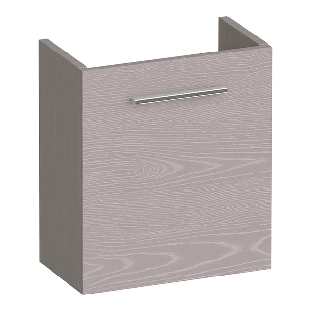 BRAUER Trust fonteinkast 40 excl. opbouwgreep met 1 deur linksdraaiend Timber Greige FO-TR40LTE
