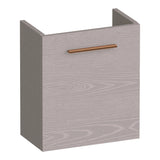 BRAUER Trust fonteinkast 40 excl. opbouwgreep met 1 deur linksdraaiend Timber Greige FO-TR40LTE