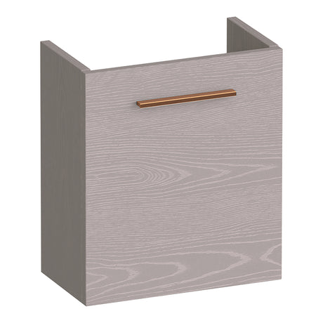 BRAUER Trust fonteinkast 40 excl. opbouwgreep met 1 deur linksdraaiend Timber Greige FO-TR40LTE