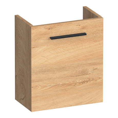 BRAUER Trust fonteinkast 40 excl. opbouwgreep met 1 deur rechtsdraaiend Forest Tan FO-TR40RFT