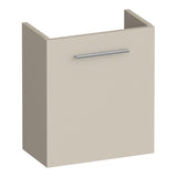 BRAUER Trust fonteinkast 40 excl. opbouwgreep met 1 deur rechtsdraaiend mat beige FO-TR40RMB