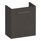 BRAUER Trust fonteinkast 40 excl. opbouwgreep met 1 deur rechtsdraaiend Timber Anthracite FO-TR40RTA
