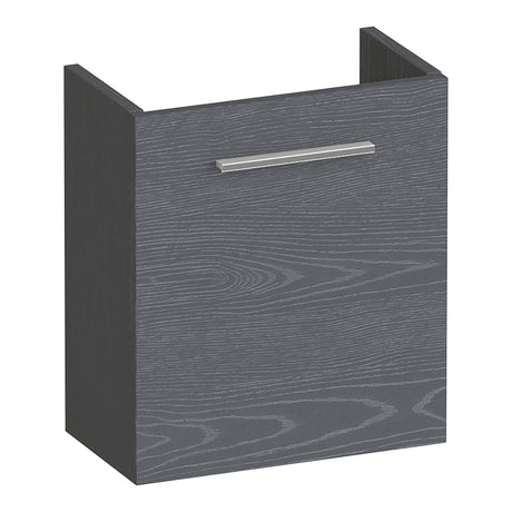 BRAUER Trust fonteinkast 40 excl. opbouwgreep met 1 deur rechtsdraaiend Timber Grey FO-TR40RTG