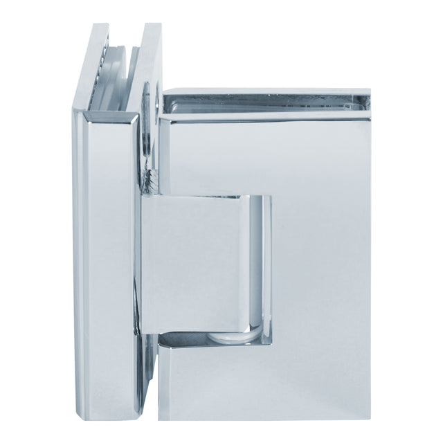 BRAUER Glasscharnier 90 graden 2 stuks chroom GB-GS1CE