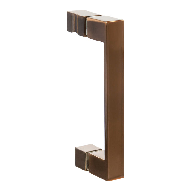 BRAUER Handgreep tweepunts model A tbv glazen deuren PVD koper geborsteld GB-HG1GK