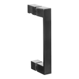 BRAUER Handgreep tweepunts model A tbv glazen deuren PVD gunmetal geborsteld GB-HG1GM