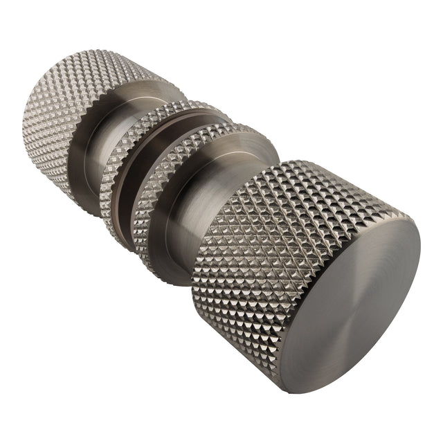 BRAUER Handgreep enkelpunts model B Carving tbv glazen deuren PVD RVS-kleurig geborsteld GB-HG2NG