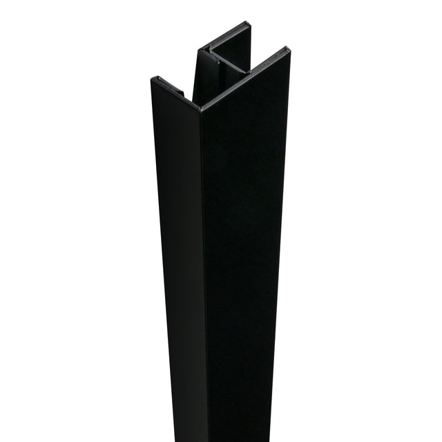 BRAUER Hoekprofiel mat zwart GB-HP1MZ