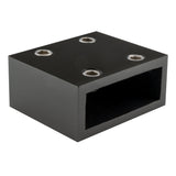 BRAUER Wanddeel PVD gunmetal geborsteld GB-WD1GM