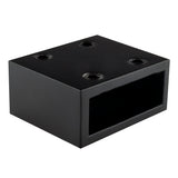 BRAUER Wanddeel mat zwart GB-WD1MZ