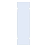 BRAUER Wand 70 helder glas tweezijdige uitsparingen GL-W2H70